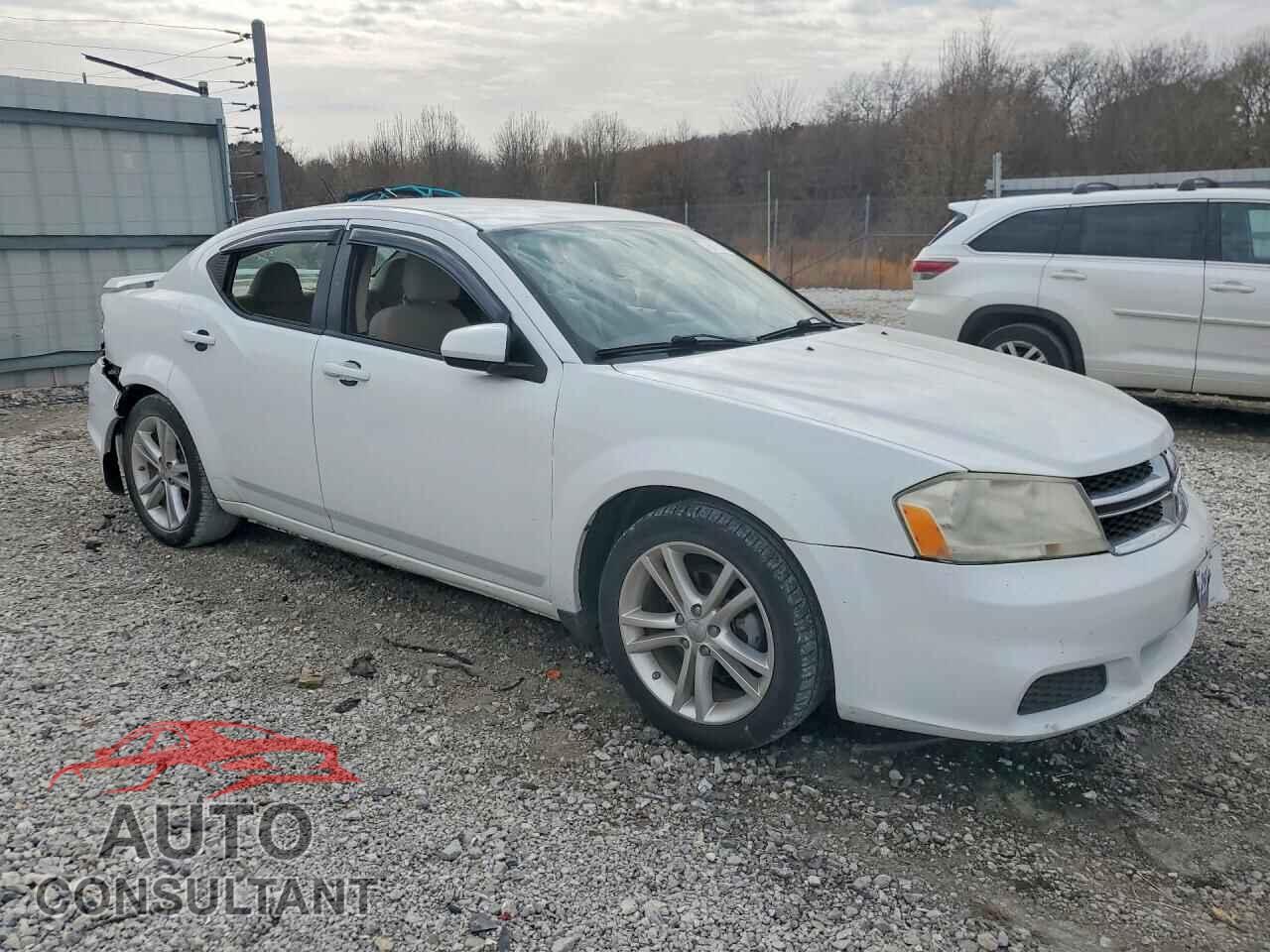 DODGE AVENGER 2012 - 1C3CDZCB8CN253467
