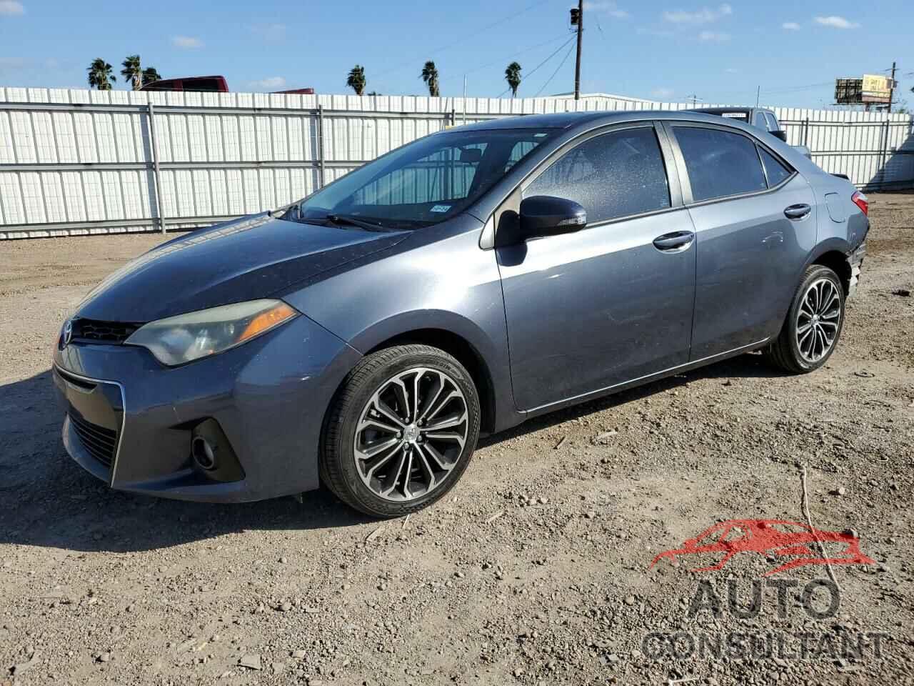 TOYOTA COROLLA 2015 - 5YFBURHE1FP353363