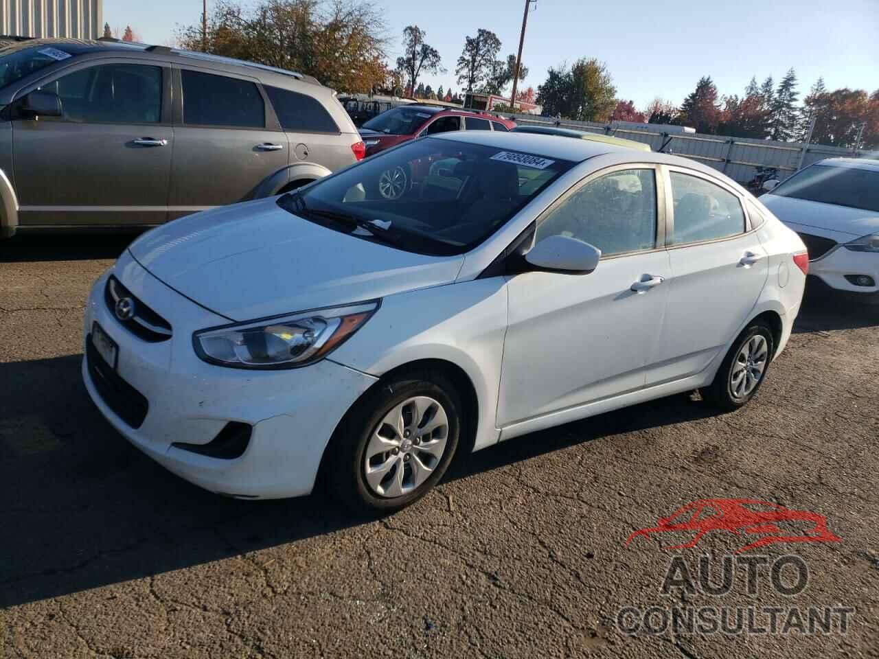 HYUNDAI ACCENT 2016 - KMHCT4AEXGU007848