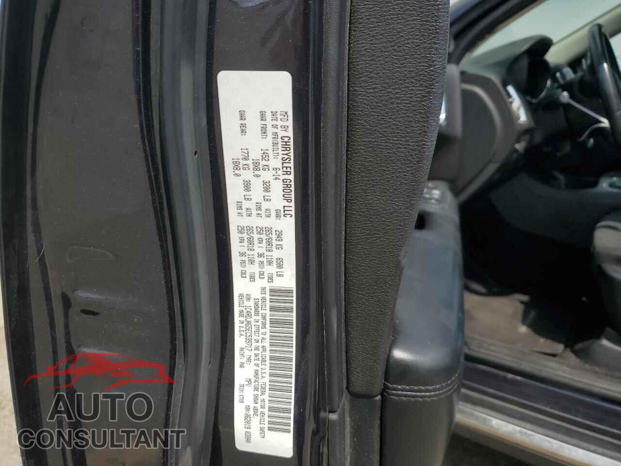 DODGE DURANGO 2014 - 1C4RDJAG5EC539717
