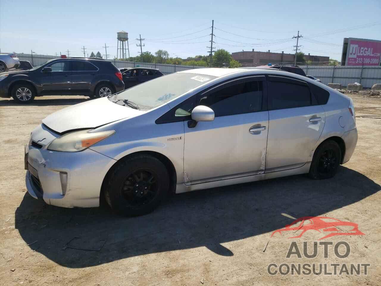 TOYOTA PRIUS 2012 - JTDKN3DU2C5497858