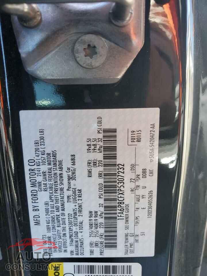 FORD MUSTANG 2023 - 1FA6P8CFXP5307232