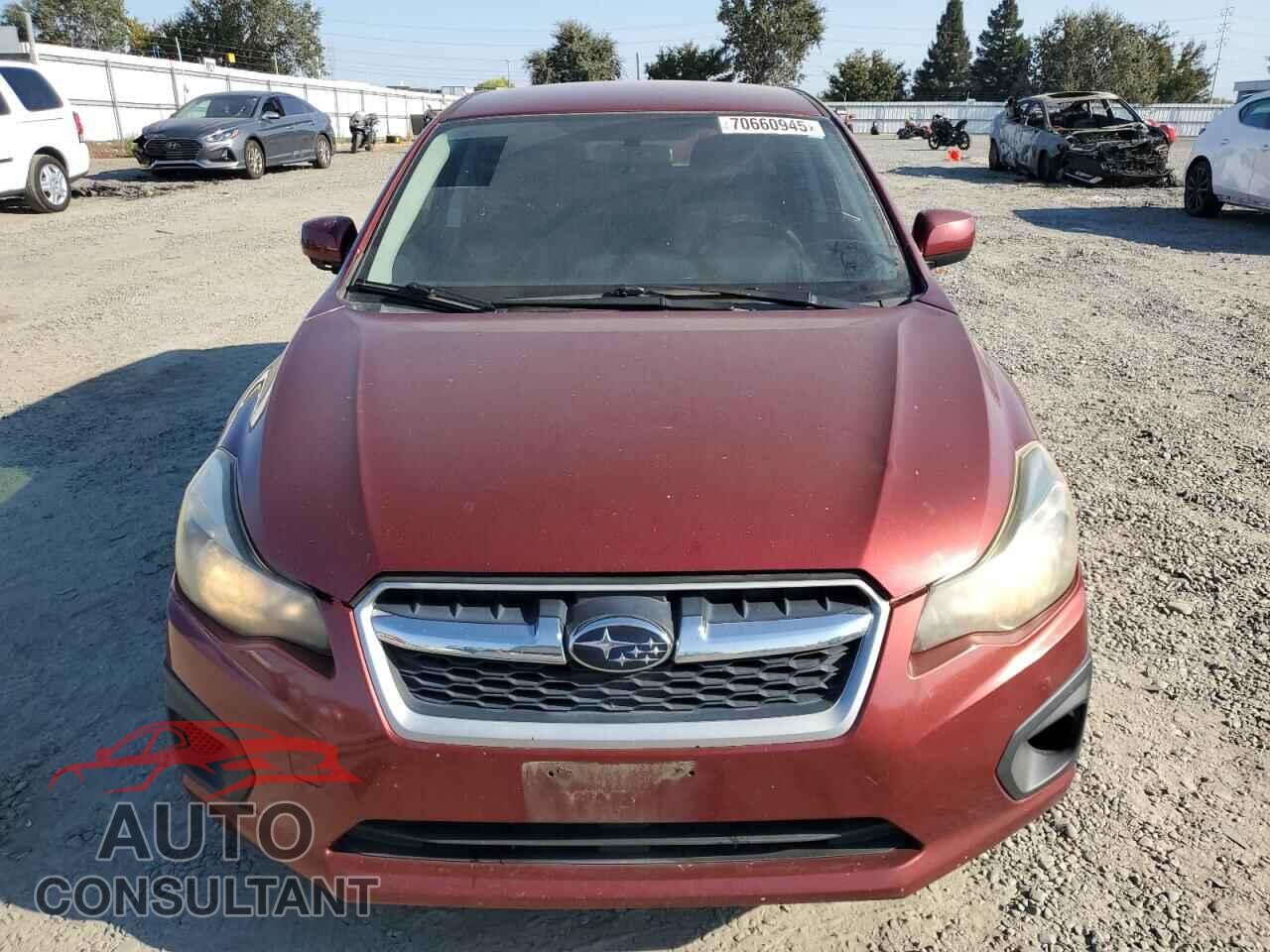 SUBARU IMPREZA 2012 - JF1GPAC63CH240123