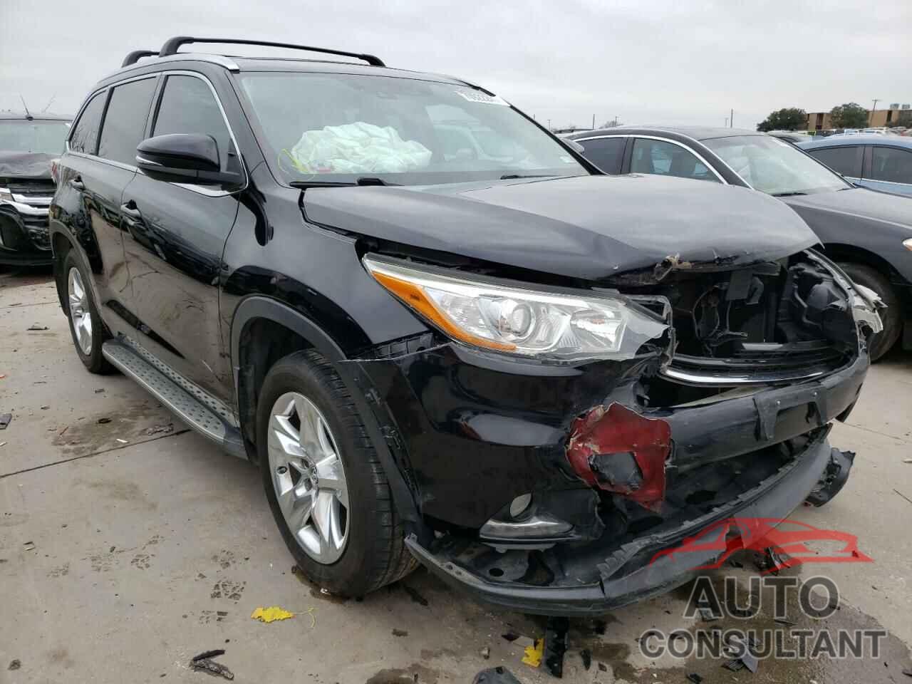 TOYOTA HIGHLANDER 2016 - 5TDDKRFH4GS228099