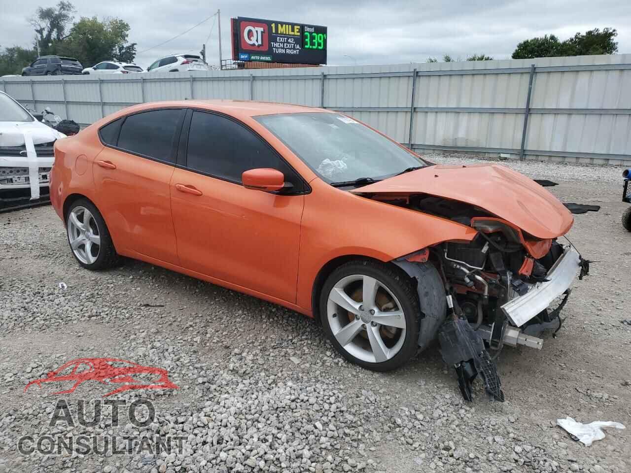 DODGE DART 2015 - 1C3CDFEB8FD391645