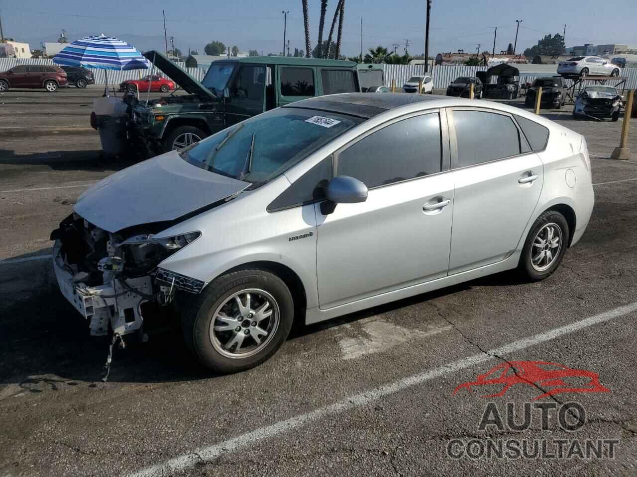 TOYOTA PRIUS 2010 - JTDKN3DU3A0125004