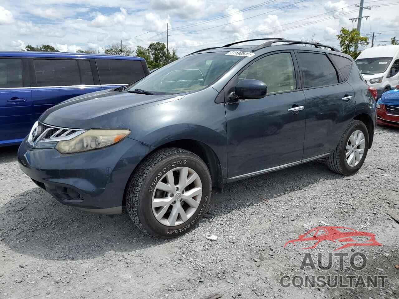 NISSAN MURANO 2012 - JN8AZ1MU7CW114905