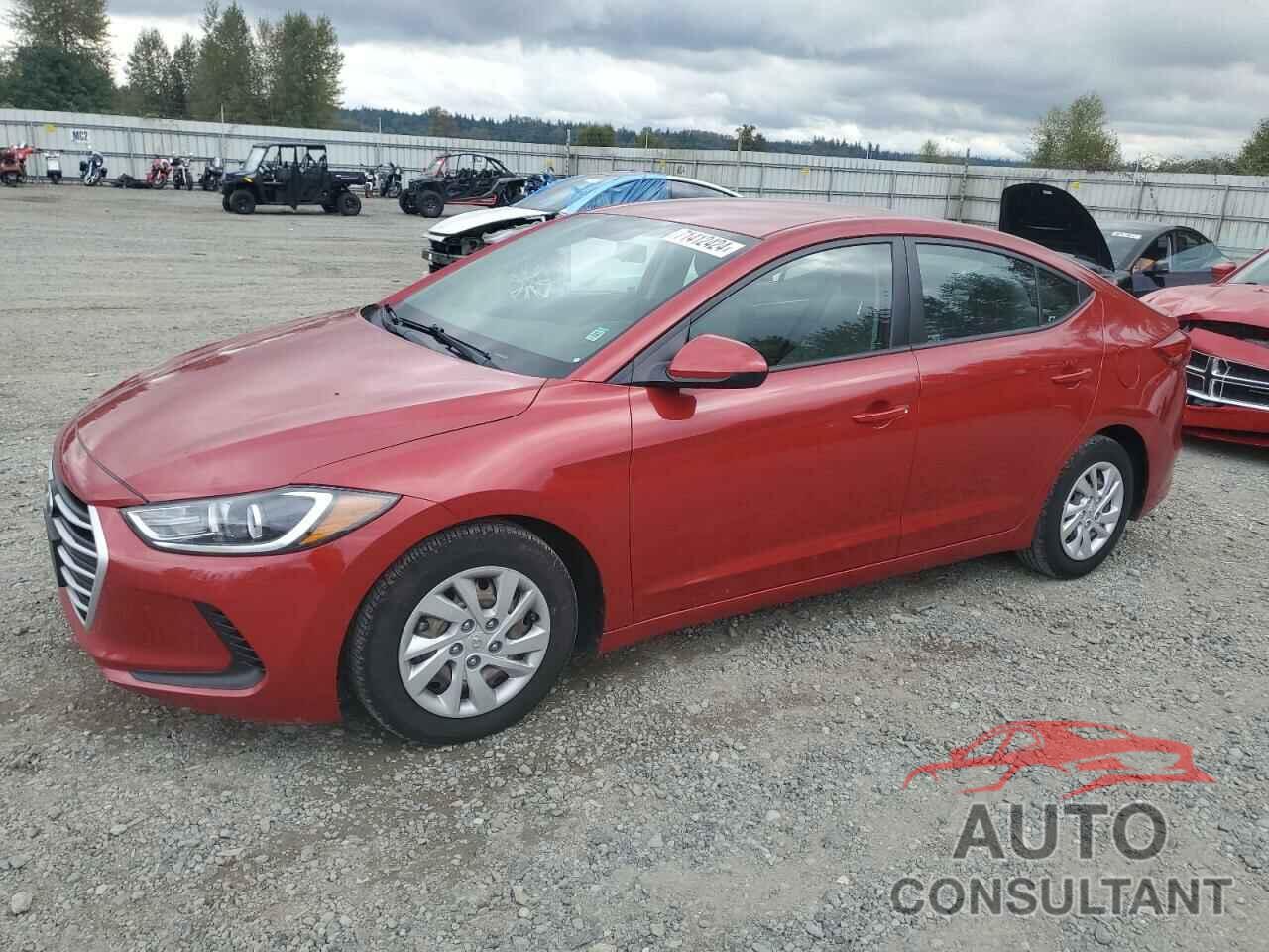 HYUNDAI ELANTRA 2018 - 5NPD74LFXJH266148