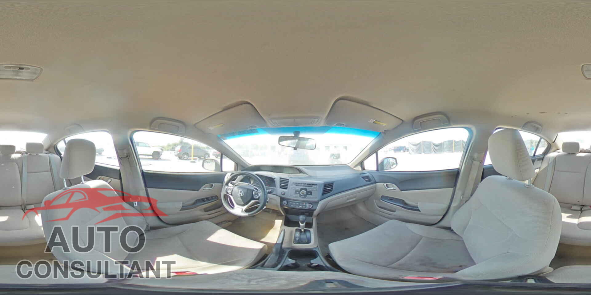 HONDA CIVIC 2012 - 19XFB2F55CE082872