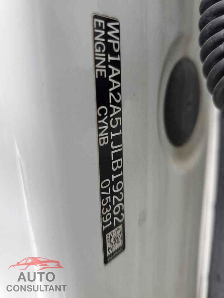 PORSCHE MACAN 2018 - WP1AA2A51JLB19262