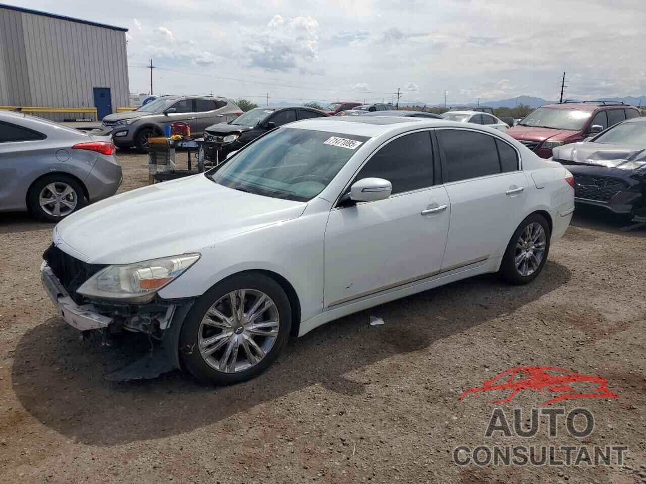 HYUNDAI GENESIS 2010 - KMHGC4DF0AU072026