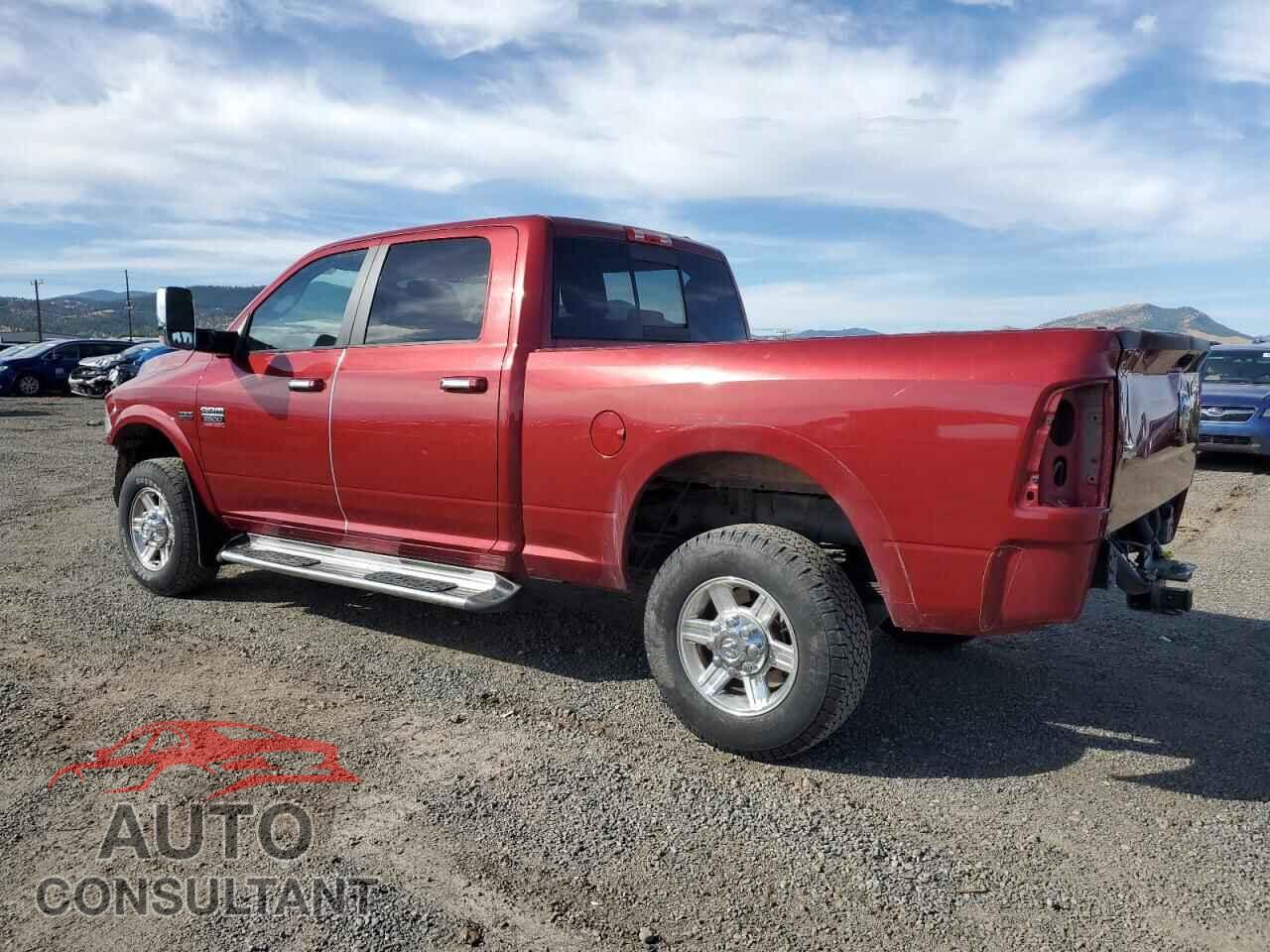 DODGE RAM 2500 2012 - 3C6TD5FT6CG188207