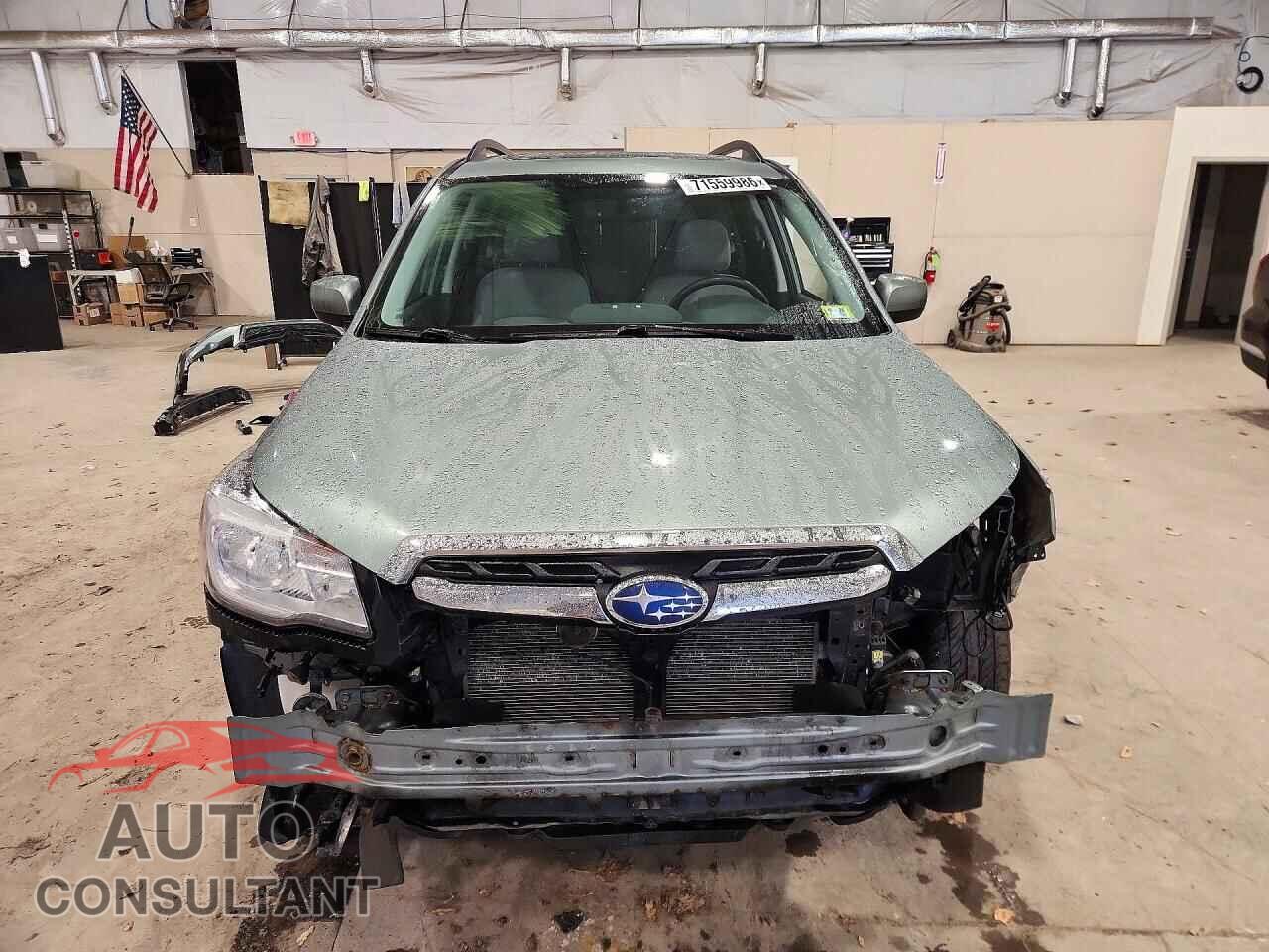 SUBARU FORESTER 2018 - JF2SJAEC7JH589826