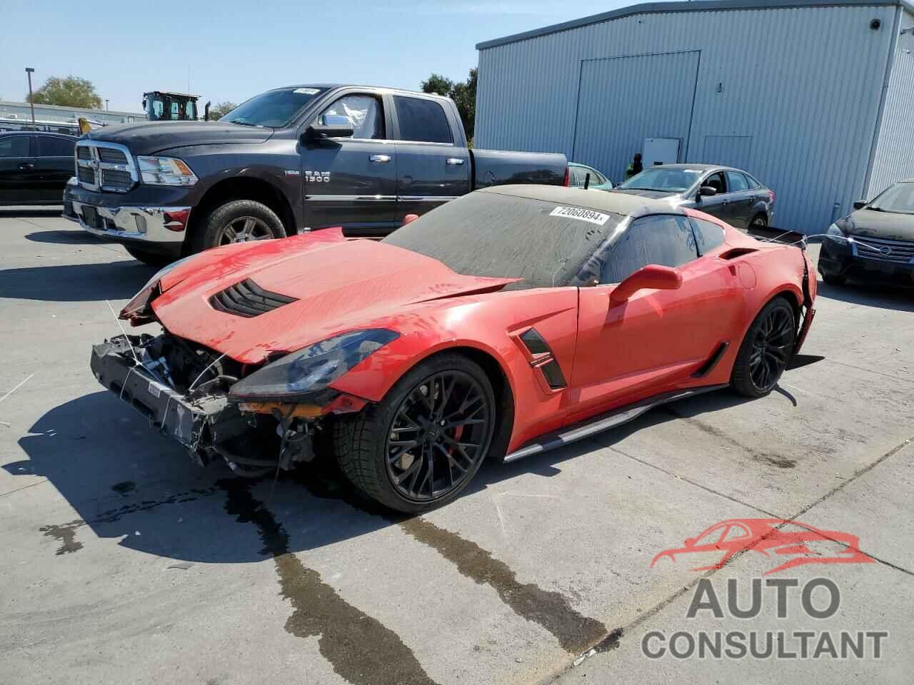 CHEVROLET CORVETTE 2018 - 1G1YW2D75J5102895