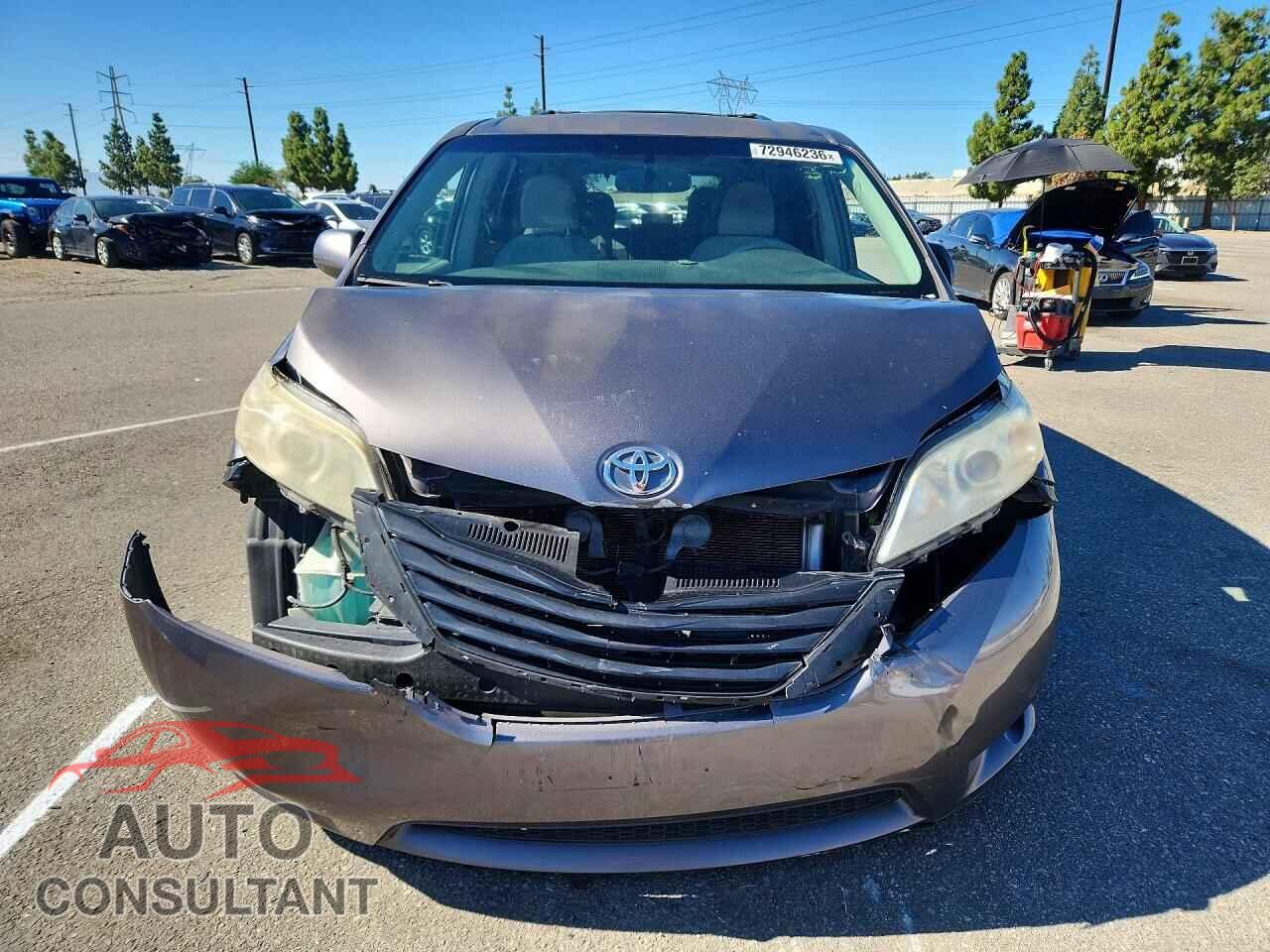 TOYOTA SIENNA 2012 - 5TDKK3DC5CS216906