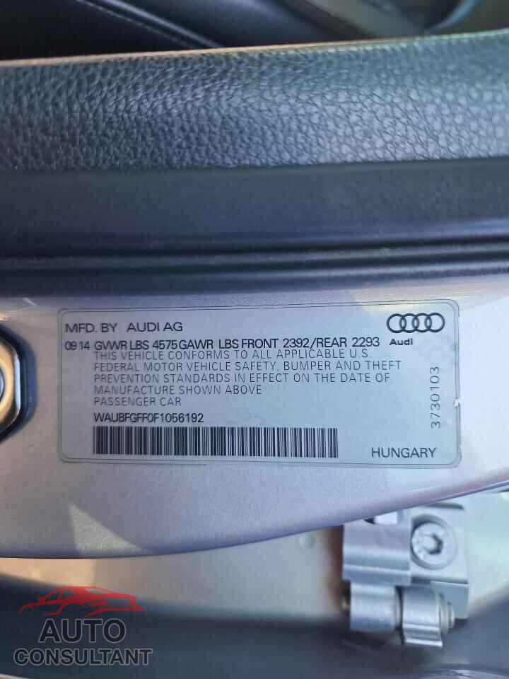 AUDI A3 2015 - WAUBFGFF0F1056192