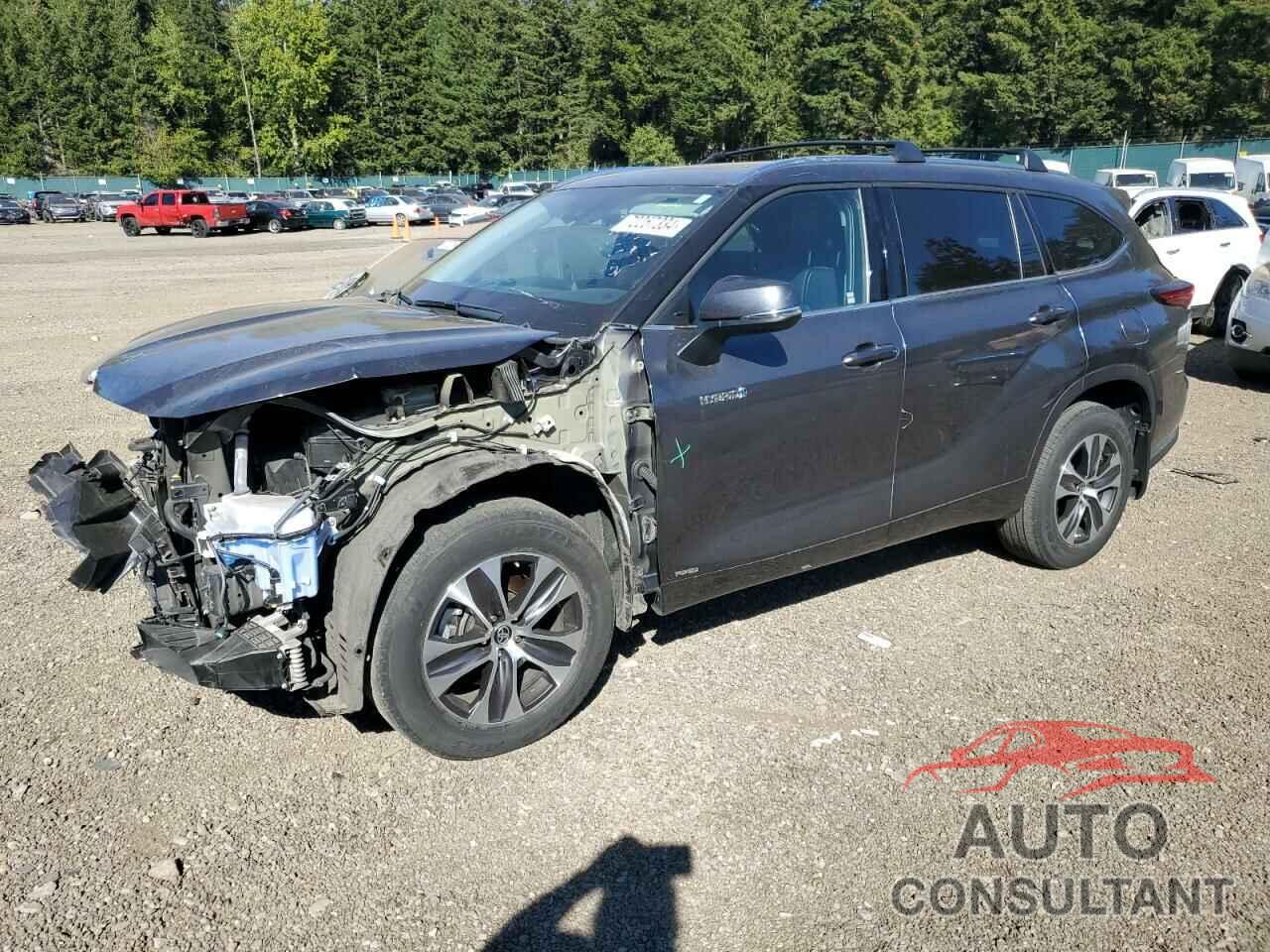 TOYOTA HIGHLANDER 2021 - 5TDGBRCH1MS522704