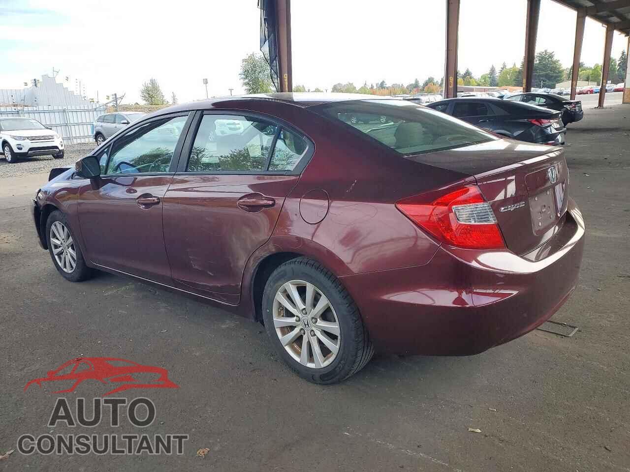 HONDA CIVIC 2012 - 19XFB2F82CE381102