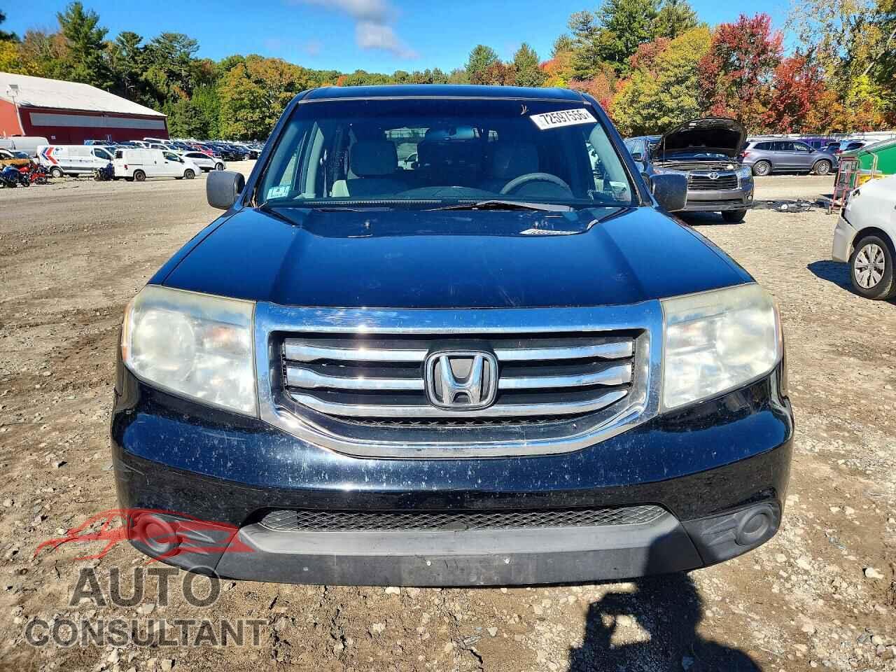 HONDA PILOT 2012 - 5FNYF4H2XCB073588