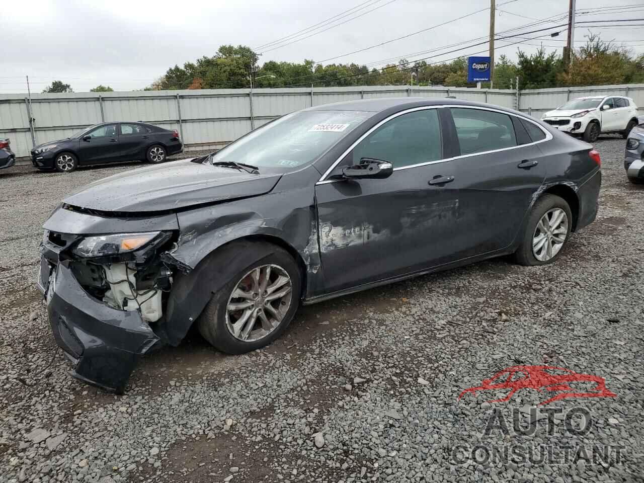 CHEVROLET MALIBU 2017 - 1G1ZE5ST5HF257508