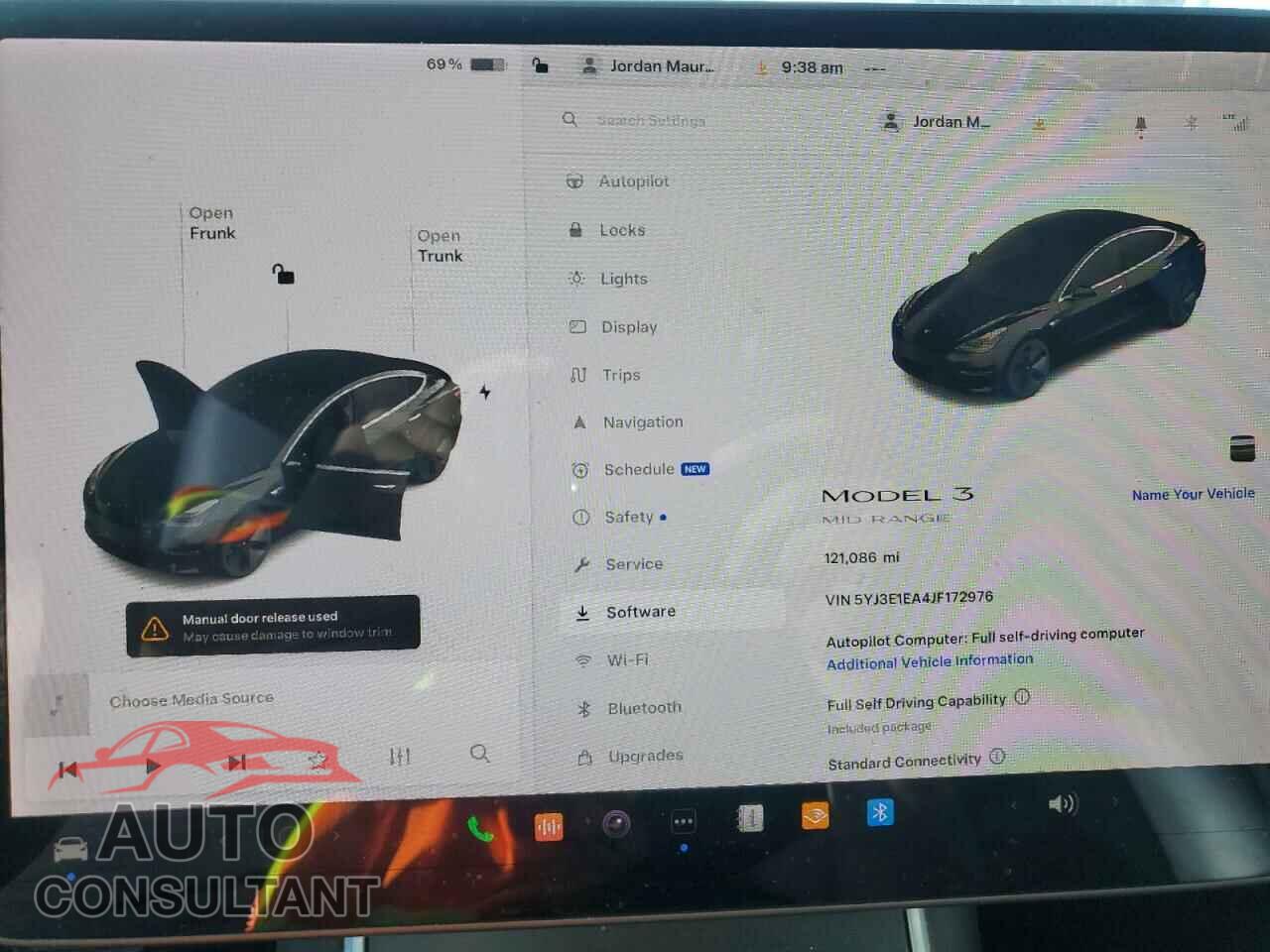 TESLA MODEL 3 2018 - 5YJ3E1EA4JF172976