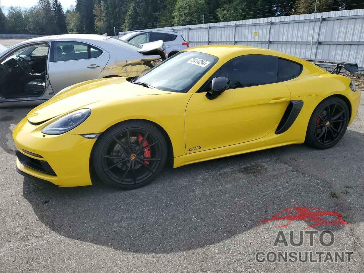 PORSCHE CAYMAN 2018 - WP0AB2A84JK279683