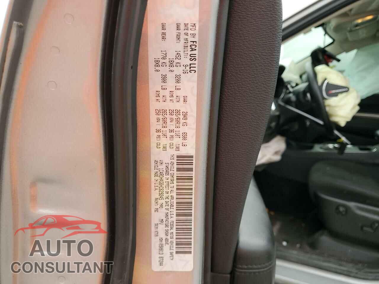 DODGE DURANGO 2017 - 1C4RDHAG6HC629245