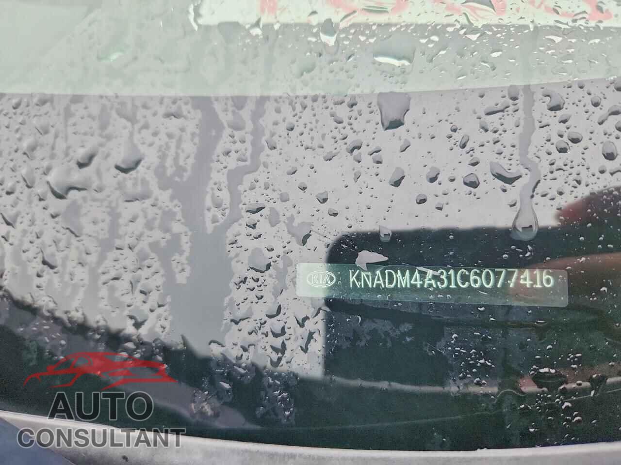 KIA RIO 2012 - KNADM4A31C6077416