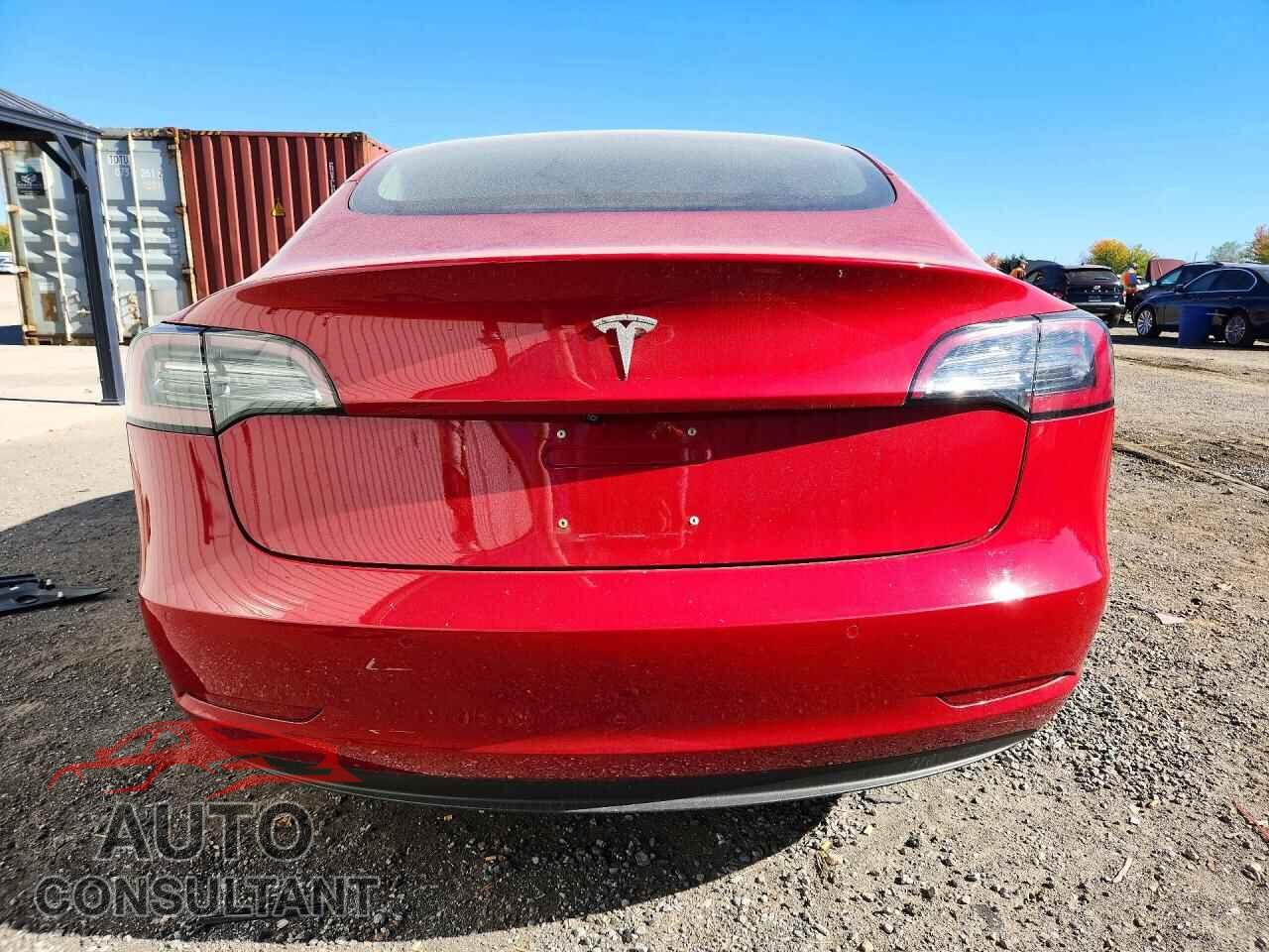 TESLA MODEL 3 2018 - 5YJ3E1EB4JF107036