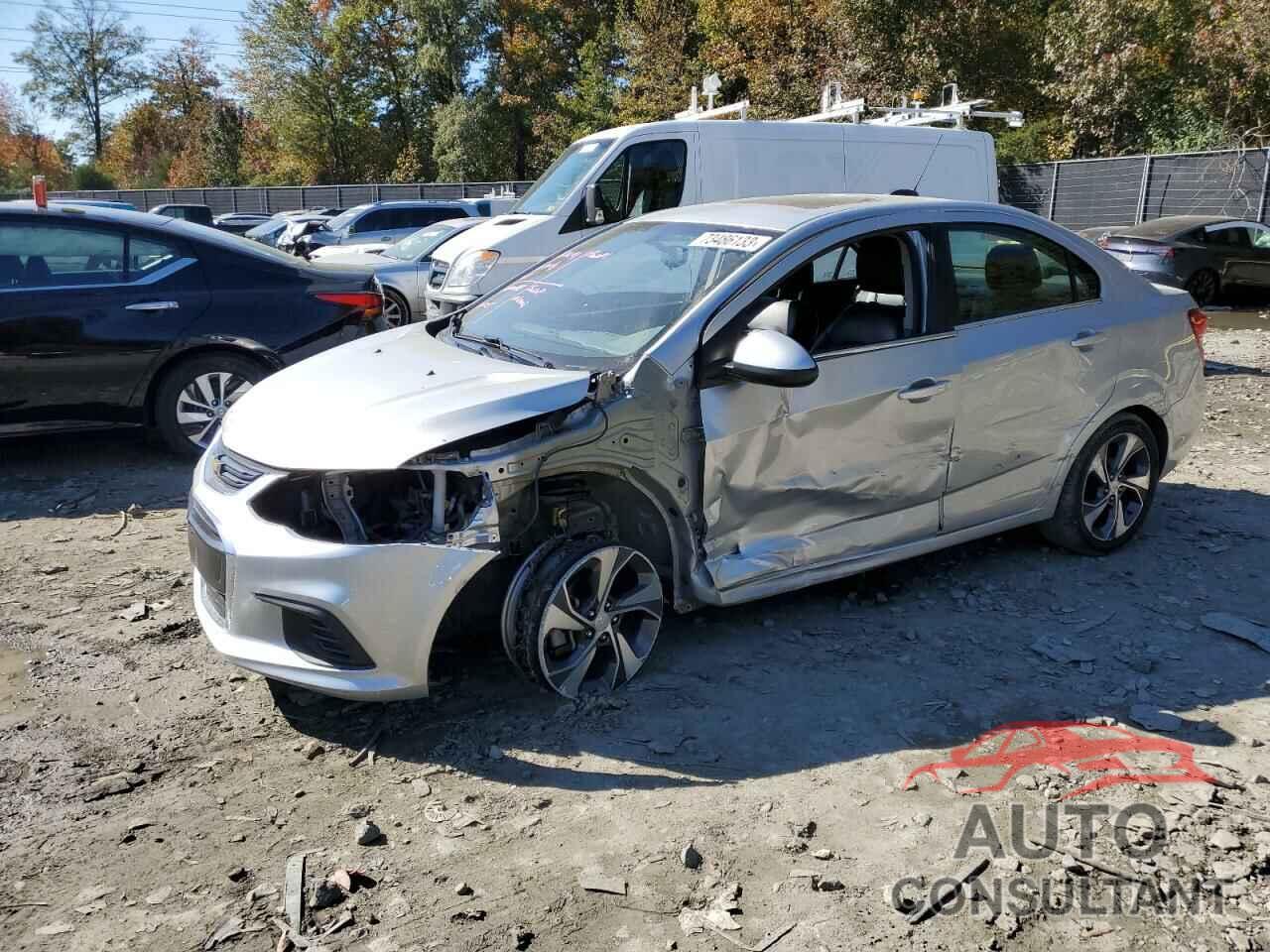 CHEVROLET SONIC 2020 - 1G1JF5SB6L4113617