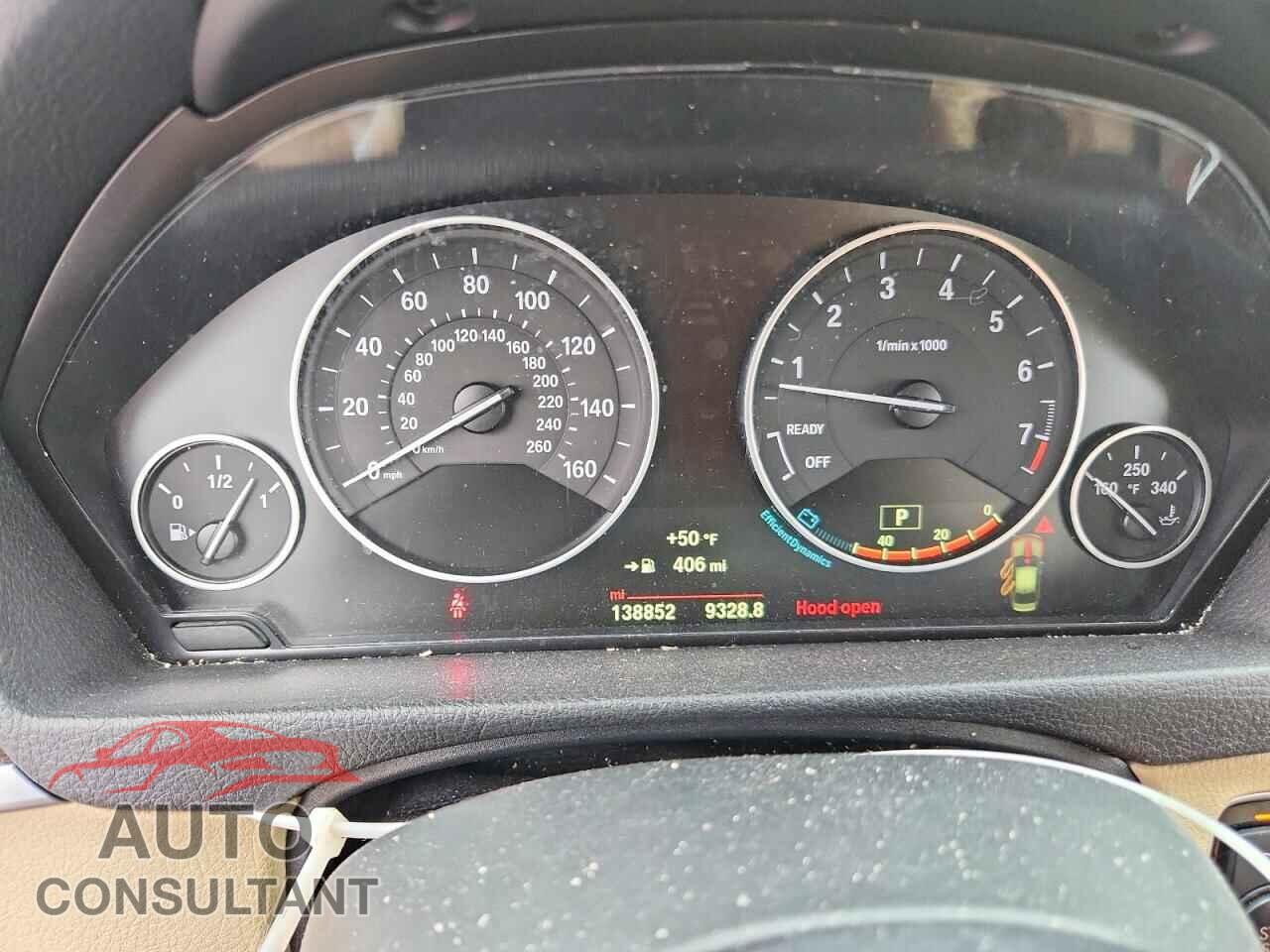 BMW 3 SERIES 2015 - WBA3A5C56FF607182