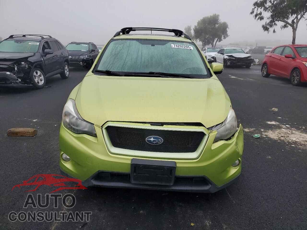SUBARU XV 2014 - JF2GPBKC7EH260015