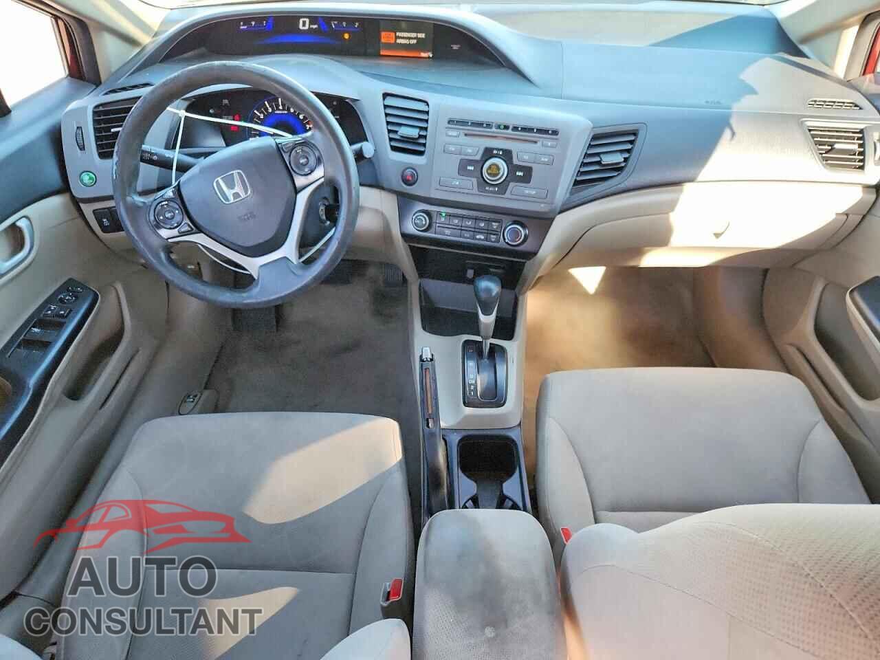 HONDA CIVIC 2012 - 19XFB2F52CE340863