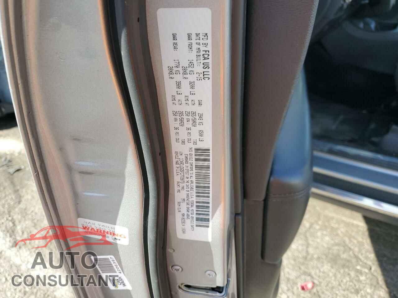DODGE DURANGO 2015 - 1C4RDJDG5FC772073