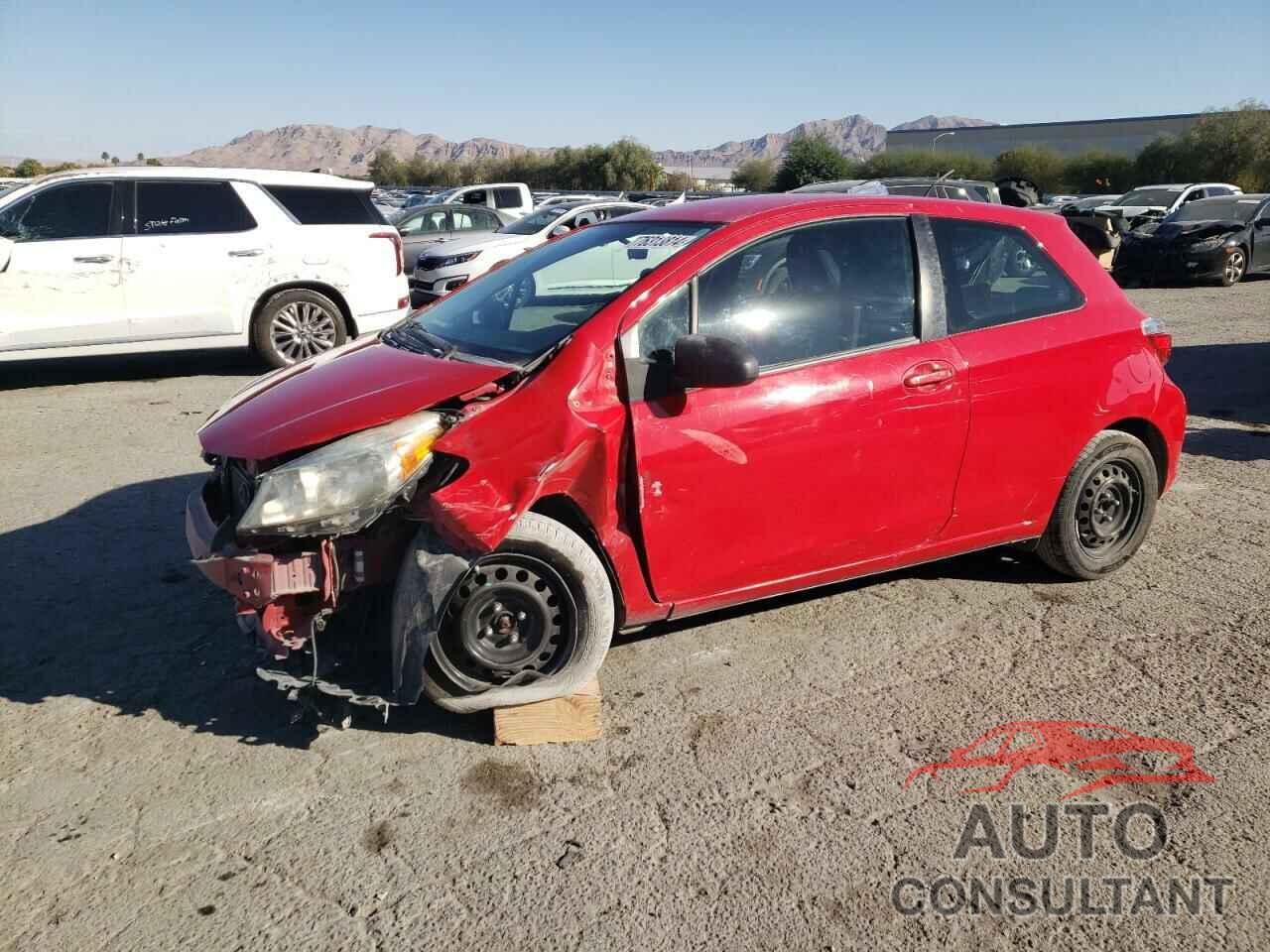 TOYOTA YARIS 2012 - JTDJTUD38CD510357