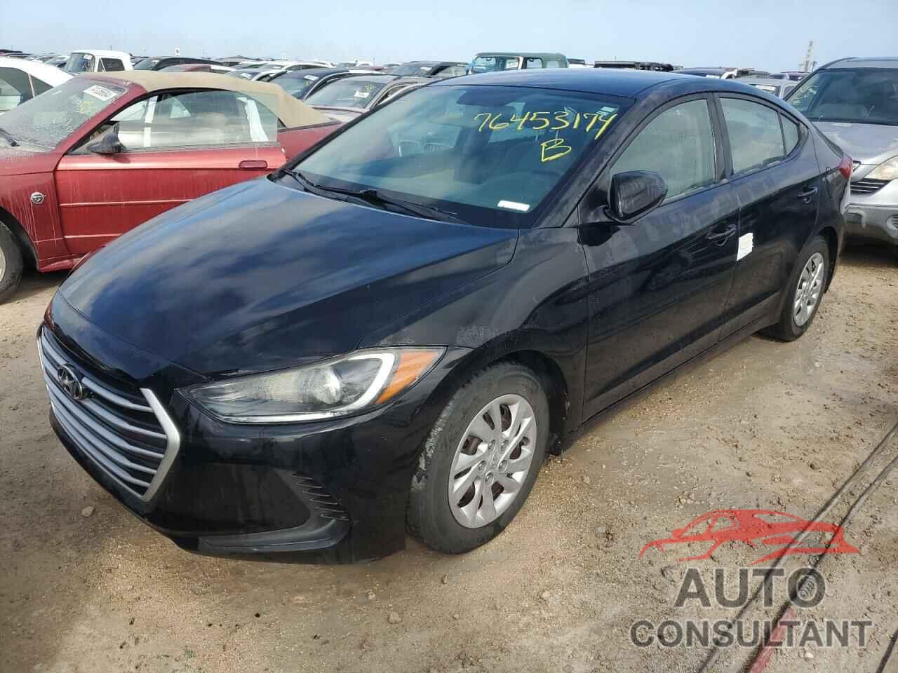 HYUNDAI ELANTRA 2017 - KMHD74LF1HU089579
