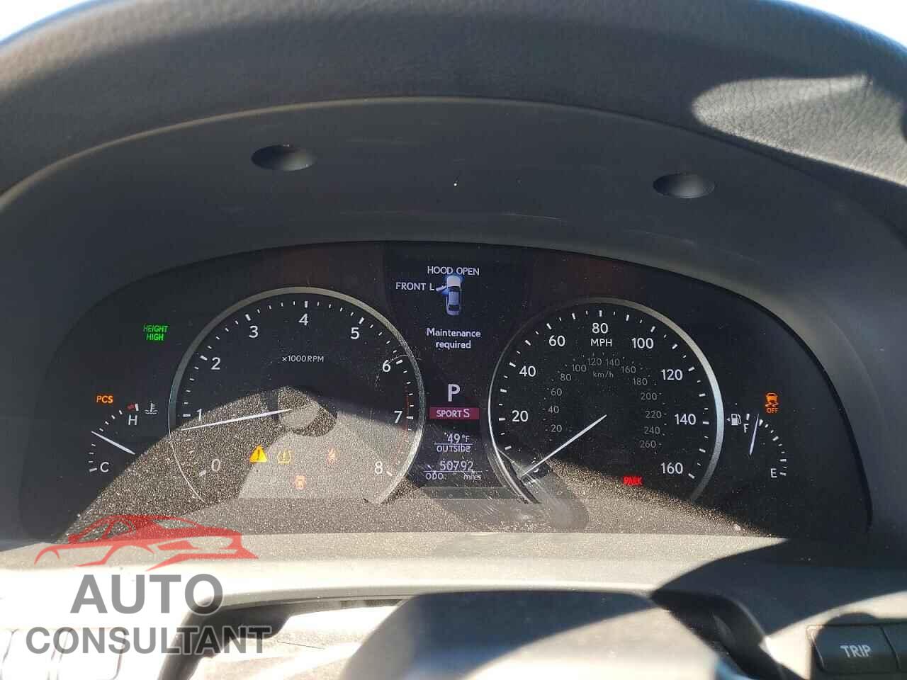LEXUS LS 460 2013 - JTHGL1EF4D5048522
