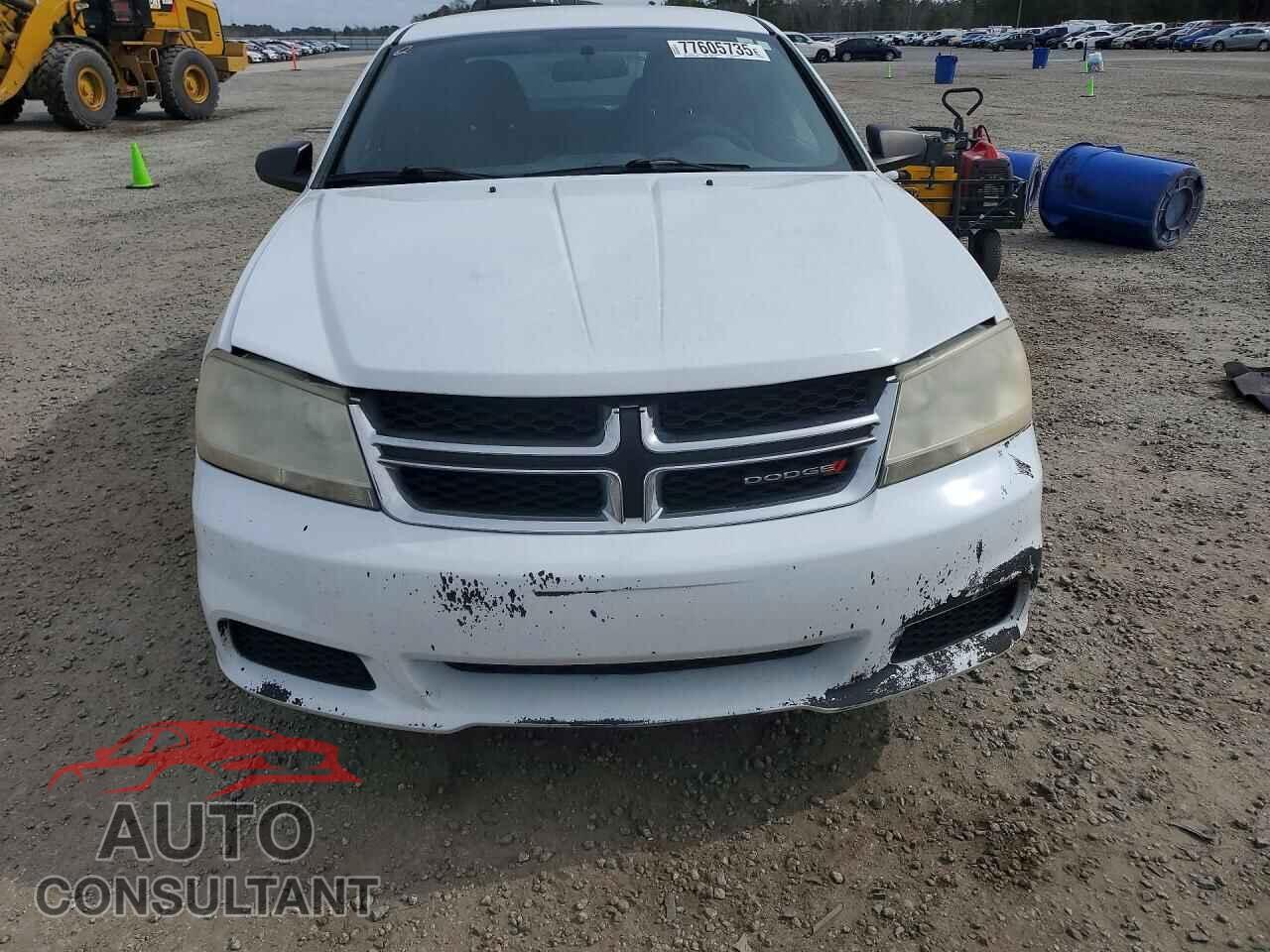 DODGE AVENGER 2013 - 1C3CDZAB4DN726088