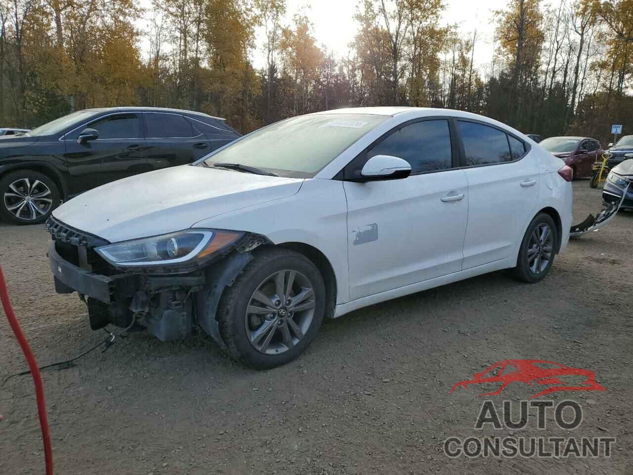 HYUNDAI ELANTRA 2018 - KMHD84LF6JU669011