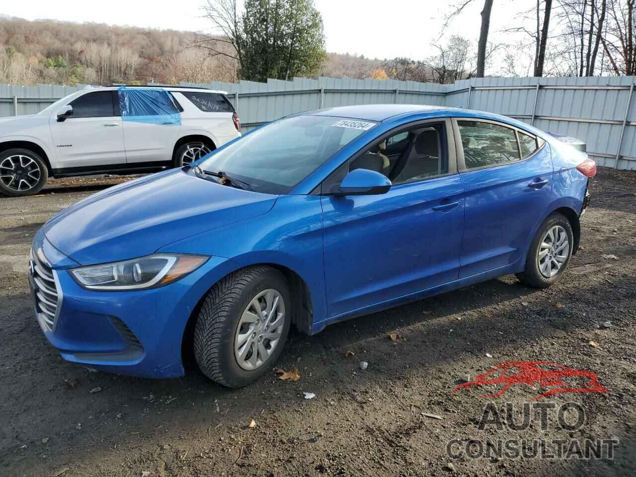HYUNDAI ELANTRA 2017 - KMHD74LF0HU084812