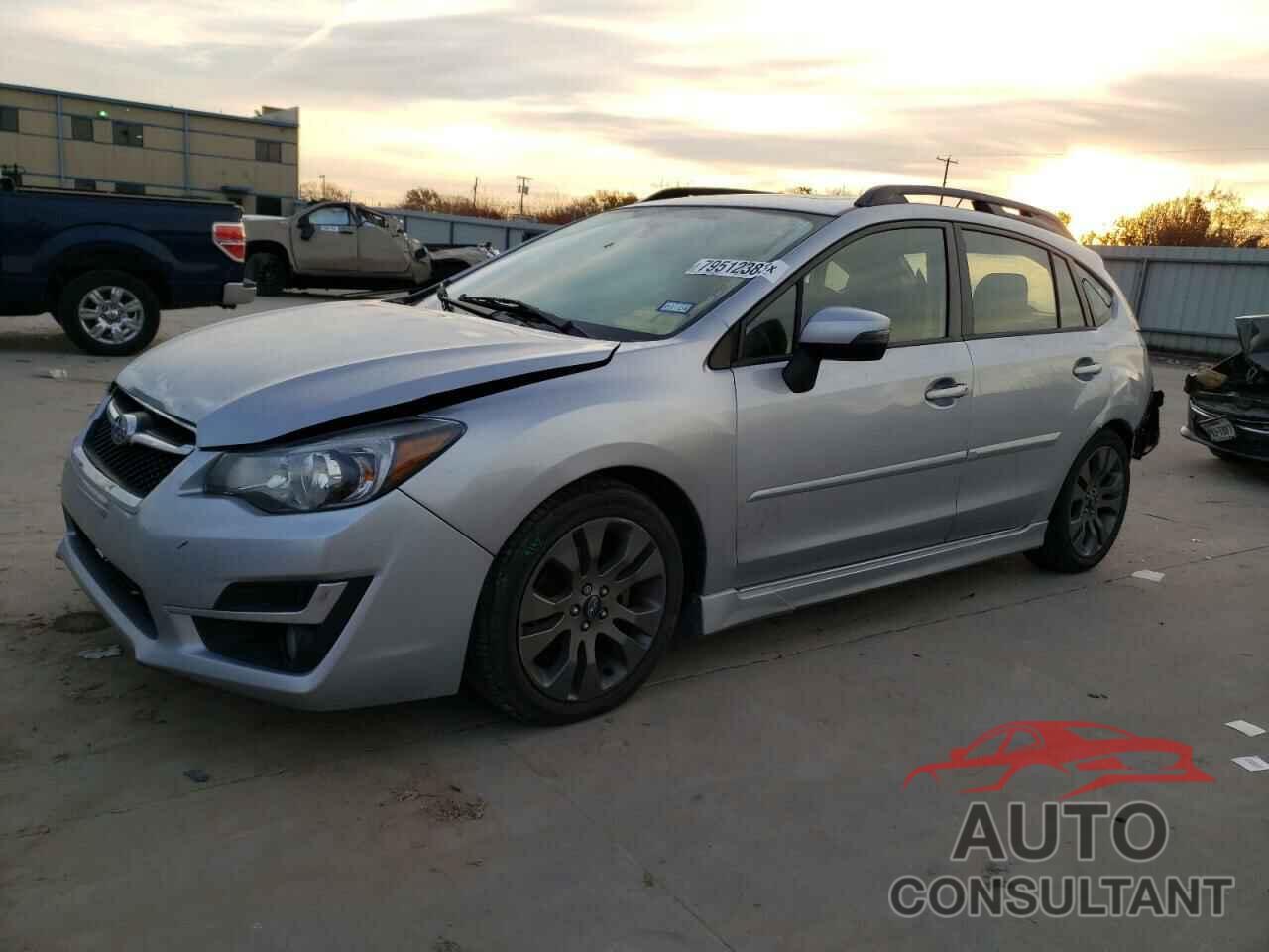 SUBARU IMPREZA 2015 - JF1GPAY6XF8240214