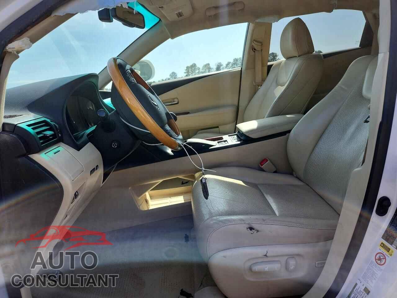 LEXUS RX350 2012 - 2T2BK1BA1CC144337