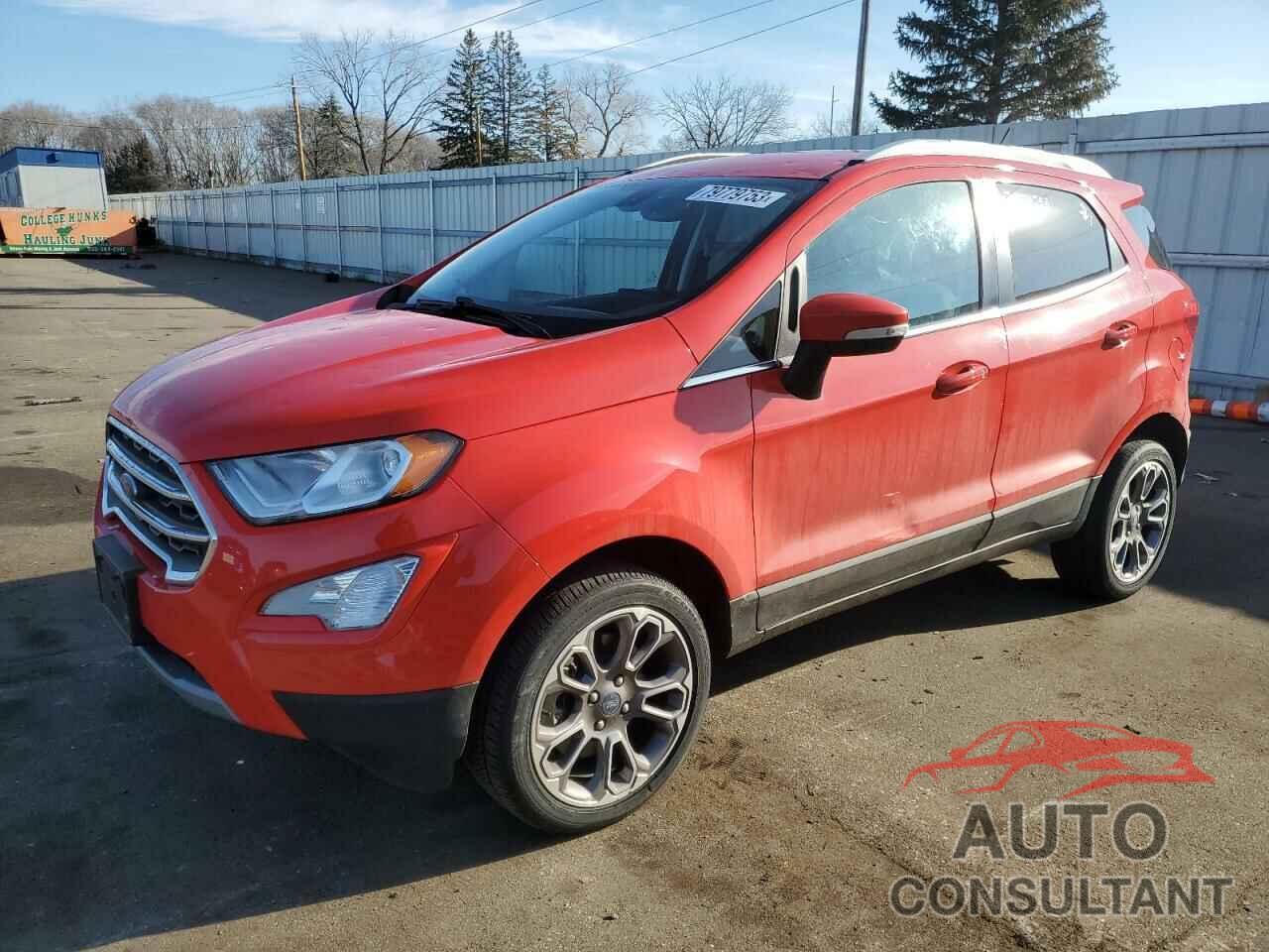 FORD ECOSPORT 2020 - MAJ6S3KL3LC347540