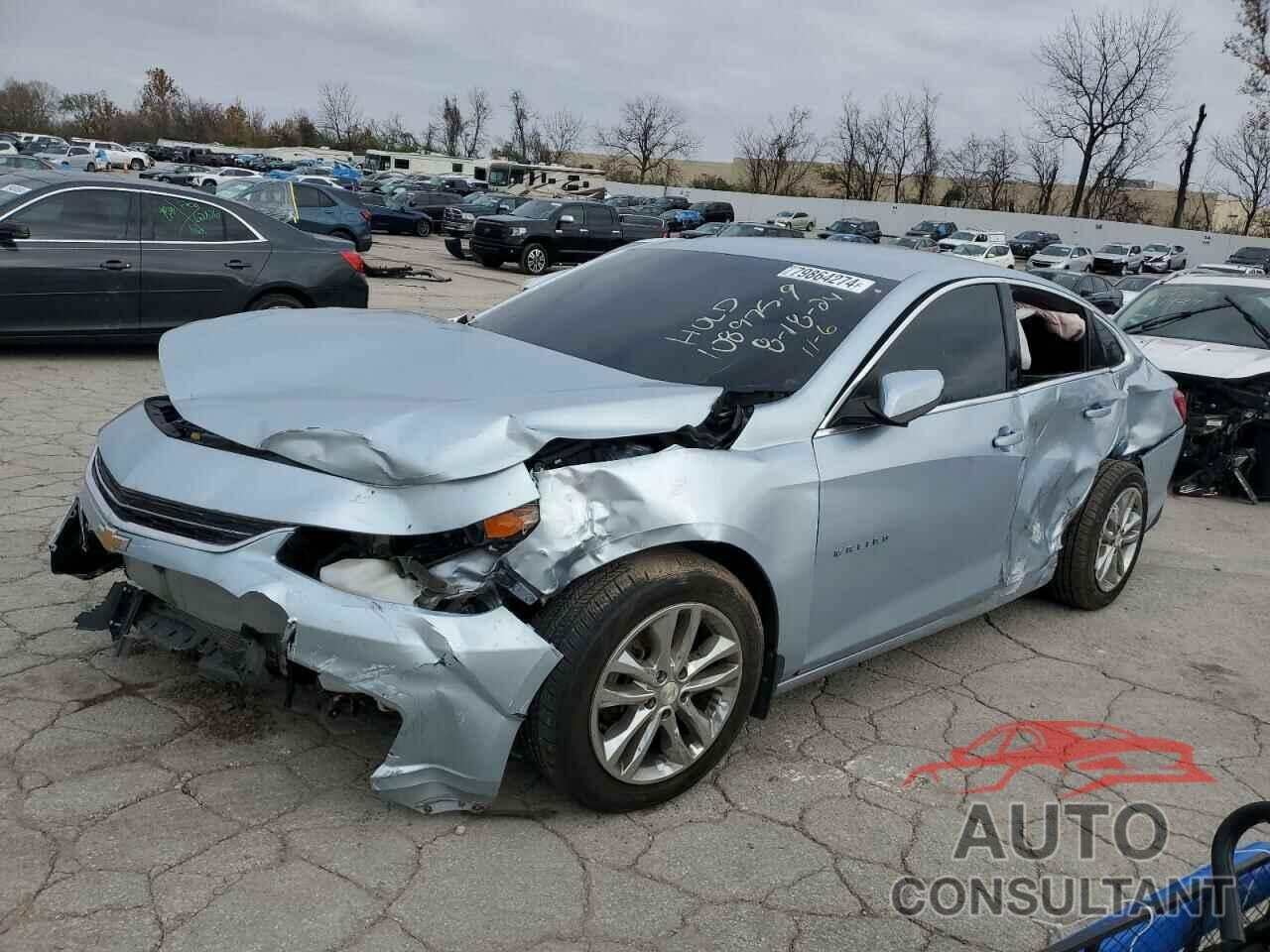 CHEVROLET MALIBU 2017 - 1G1ZE5ST1HF286603