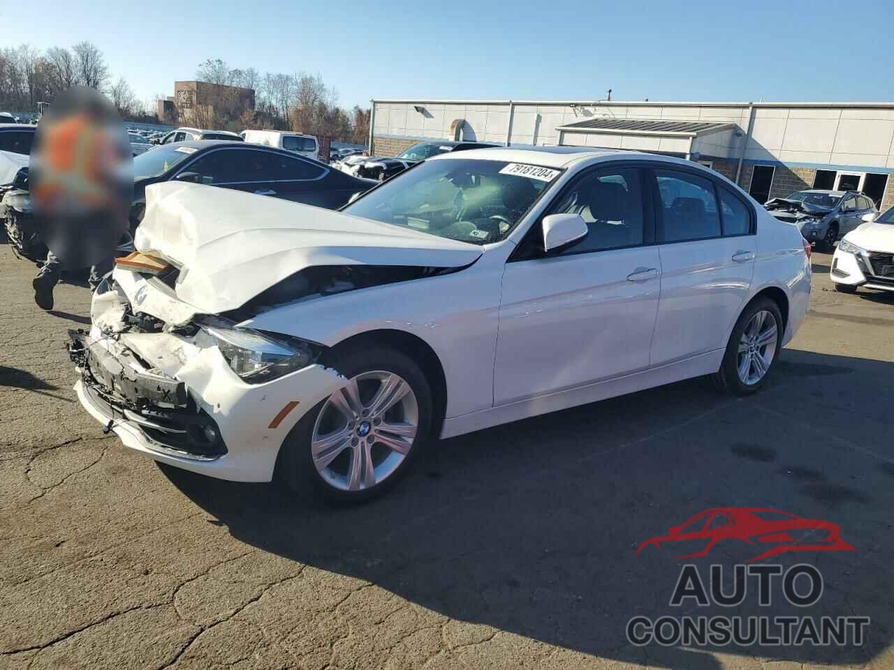 BMW 3 SERIES 2016 - WBA8E3G56GNU01098