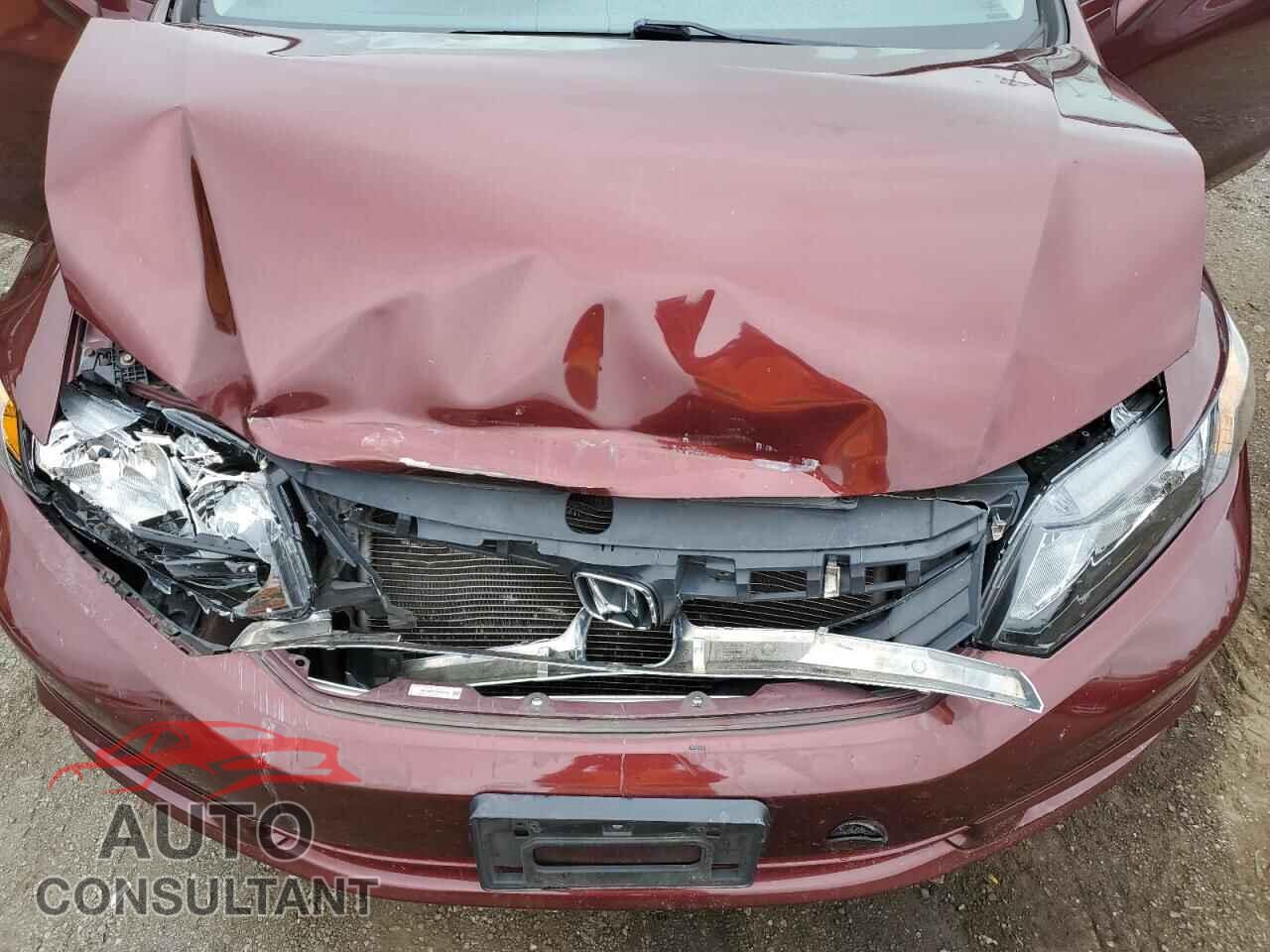 HONDA CIVIC 2012 - 19XFB2F82CE362128