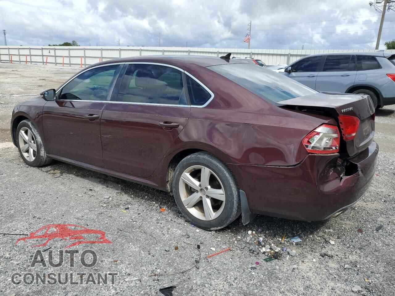 VOLKSWAGEN PASSAT 2012 - 1VWBP7A35CC088520