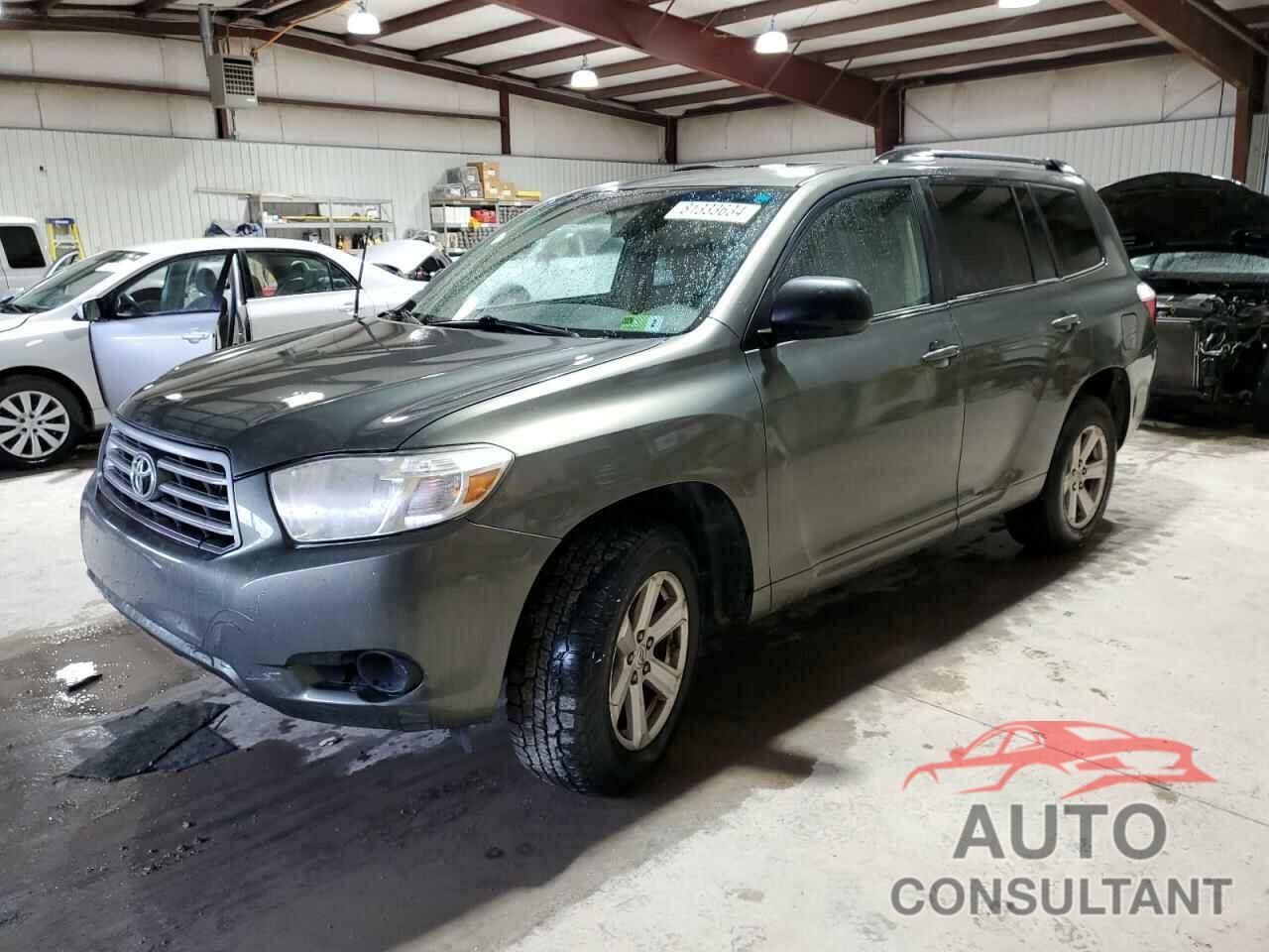 TOYOTA HIGHLANDER 2010 - 5TDBK3EH3AS008692