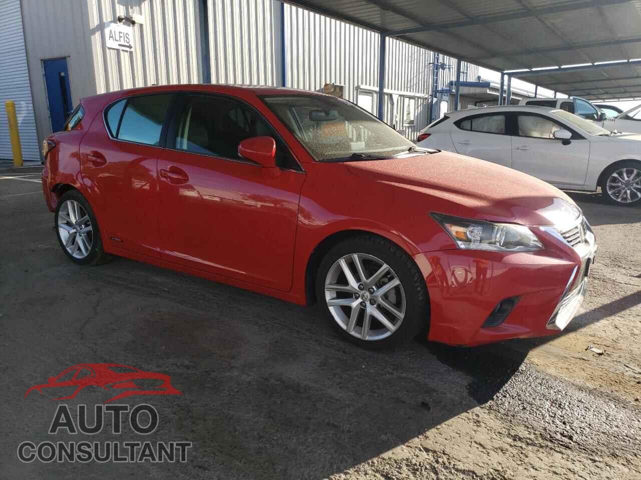 LEXUS CT 200 2016 - JTHKD5BH5G2261876