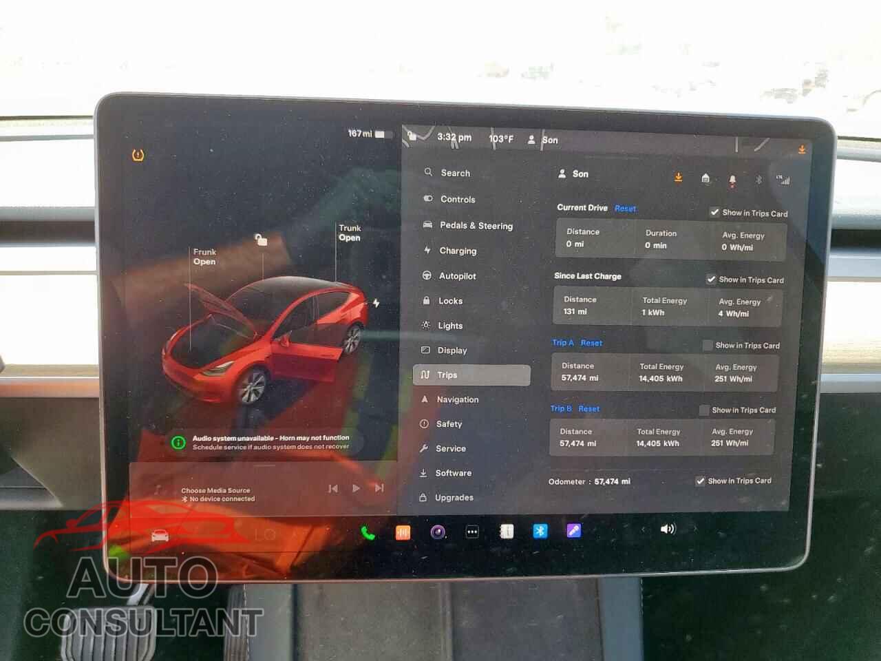 TESLA MODEL Y 2022 - 7SAYGDEE9NA019357